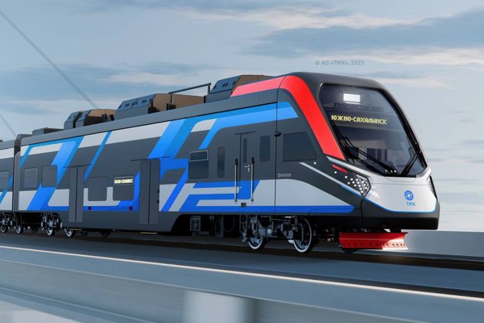 Foto: Rusia presenta el diseño del tren propulsado por hidrógeno /Cortesía Foto: Rusia presenta el diseño del tren propulsado por hidrógeno /Cortesía