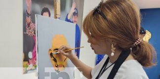 Foto: Arte y pintura desde el Centro Cultural y Politécnico José Coronel Urtecho / TN8