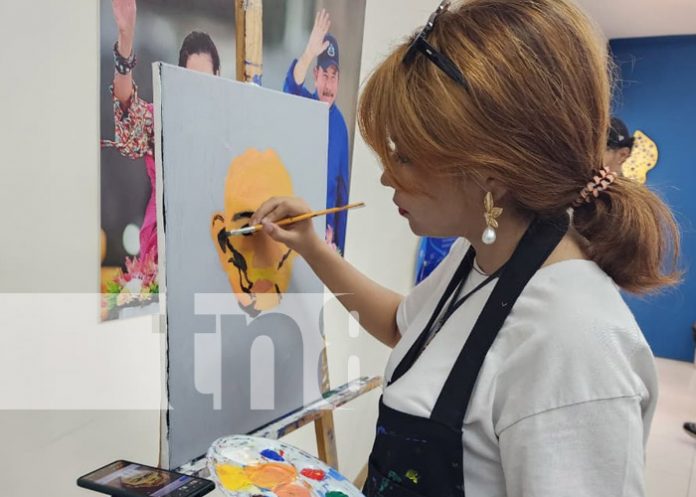 Foto: Arte y pintura desde el Centro Cultural y Politécnico José Coronel Urtecho / TN8 Foto: Arte y pintura desde el Centro Cultural y Politécnico José Coronel Urtecho / TN8