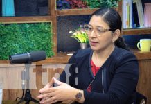 Foto: Entrevista en Estudio TN8 con Wendy Morales, Procuradora General de la República de Nicaragua / TN8