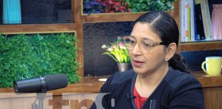 Foto: Entrevista en Estudio TN8 con Wendy Morales, Procuradora General de la República de Nicaragua / TN8