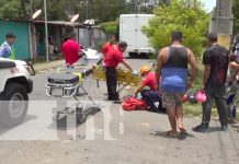 Foto: Accidente cerca de La Cachorra, Managua / TN8