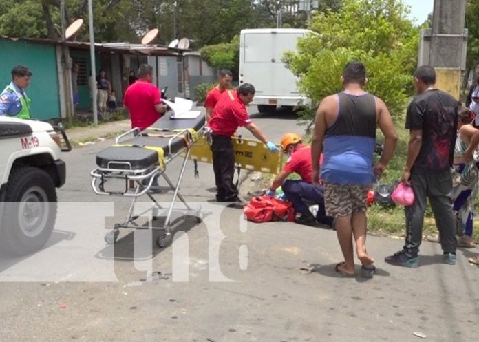 Foto: Accidente cerca de La Cachorra, Managua / TN8 Foto: Accidente cerca de La Cachorra, Managua / TN8