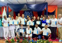 Servidores públicos de Chinandega culminan con éxito curso de inclusión y braille Foto: Educación inclusiva con docentes técnicos de Chinandega / TN8