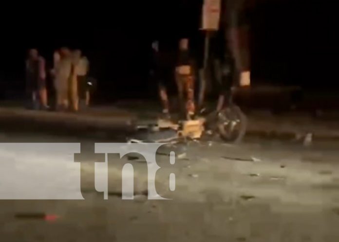 Foto: Choque de motos en Matiguás, donde el licor fue el factor detonante de la irresponsabilidad en la vía / TN8