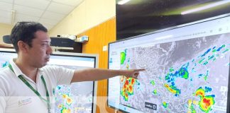 Foto: Pronóstico del clima según INETER Nicaragua / TN8