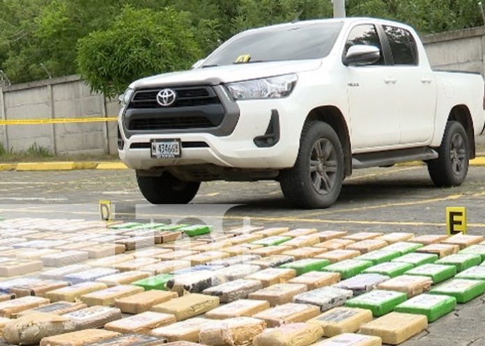 Foto: Incautación de cocaína en San Rafael del Sur, Managua / TN8 Foto: Incautación de cocaína en San Rafael del Sur, Managua / TN8