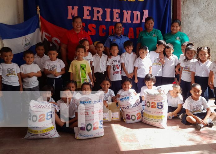 Foto: Merienda escolar para colegios de Nandaime / TN8 Foto: Merienda escolar para colegios de Nandaime / TN8