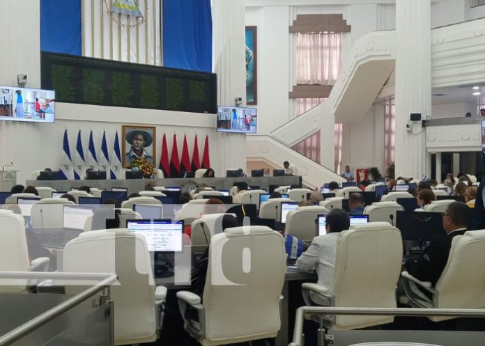 Foto: Sesión parlamentaria en la Asamblea Nacional de Nicaragua / TN8 Foto: Sesión parlamentaria en la Asamblea Nacional de Nicaragua / TN8
