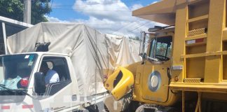 Foto: Fuerte accidente en el barrio San Judas, Managua / TN8