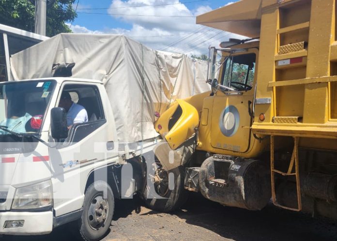 Foto: Fuerte accidente en el barrio San Judas, Managua / TN8