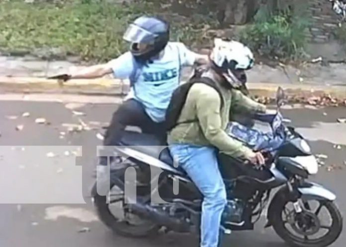 Foto: Robo en vía pública de Managua / TN8 Foto: Robo en vía pública de Managua / TN8