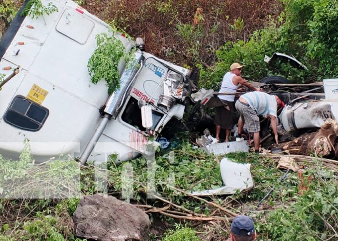 Foto: Fuerte accidente en La Concordia, Jinotega / TN8 Foto: Fuerte accidente en La Concordia, Jinotega / TN8