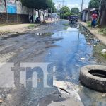 «Es una tremenda cochinada»: Denuncian situación de aguas sucias en Linda Vista Foto: Aguas residuales en Linda Vista y Villa Guadalupe, Managua / TN8