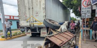 Foto: Accidente con furgón en Granada / TN8