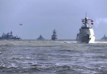 Foto: Rusia y China practican guerra real en el mar de Japón /Cortesía