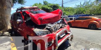 Foto: Chavalo de 16 años atropella a niña de 9 y huye causando múltiple choque en Managua /TN8