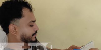Foto: Agradecimiento del paciente Josué Obregón por exitosa cirugía en el hospital de Boaco / TN8