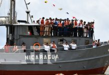 Fuerza Naval en el Caribe de Nicaragua conmemora sus 45 años de fundación Foto: Conmemoración en el Caribe sobre la Fuerza Naval de Nicaragua / TN8