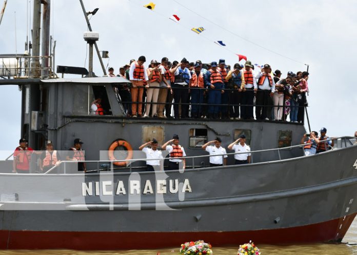 Foto: Conmemoración en el Caribe sobre la Fuerza Naval de Nicaragua / TN8 Foto: Conmemoración en el Caribe sobre la Fuerza Naval de Nicaragua / TN8