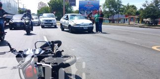 Foto: Madre y pequeño víctimas de otra caballada en Managua /TN8