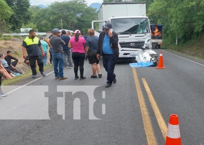 Foto: Mortal accidente en Condega, Estelí / TN8