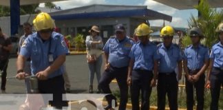 Foto: Revisión de cableado e hidrantes en el Mercado Oriental / TN8