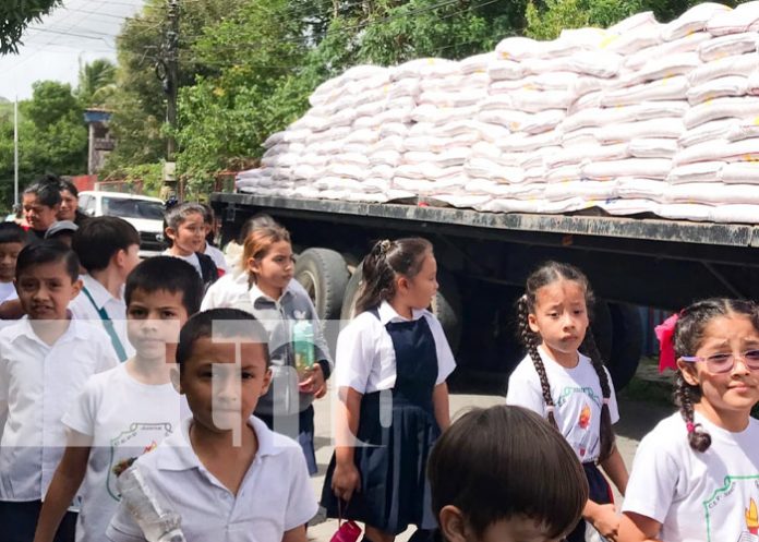 Foto: Merienda escolar para colegios en Boaco / TN8 Foto: Merienda escolar para colegios en Boaco / TN8