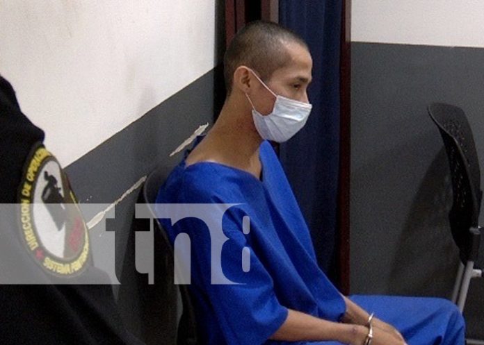 Foto: Sujeto procesado en Managua por amenazas con arma en el Mercado Oriental / TN8 Foto: Sujeto procesado en Managua por amenazas con arma en el Mercado Oriental / TN8