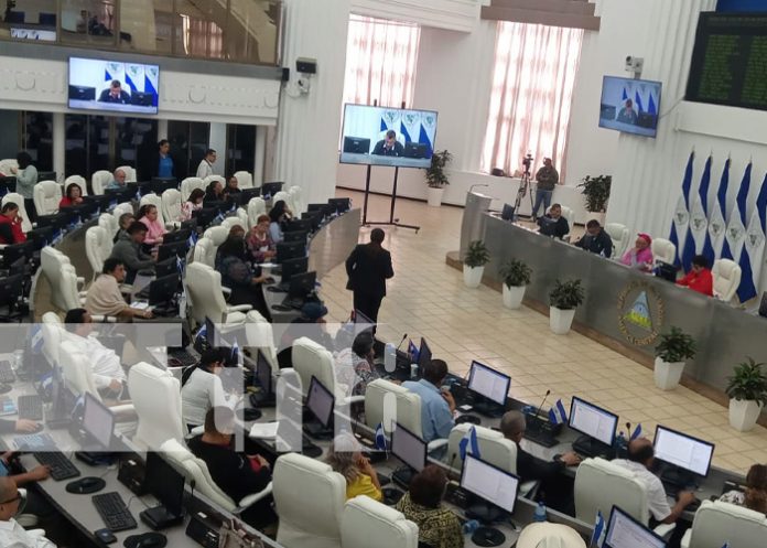 Foto: Sesión parlamentaria en Nicaragua / TN8 Foto: Sesión parlamentaria en Nicaragua / TN8