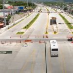Primera etapa de la pista Héroes de la Insurrección, de 10 carriles, será entregada pronto a las familias Foto: Modernidad con las paradas de buses para los BRT en Managua / TN8