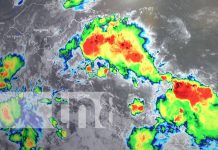 Se vienen días de lluvias: Dos ondas tropicales en Nicaragua Foto: Pronóstico del clima en Nicaragua / TN8
