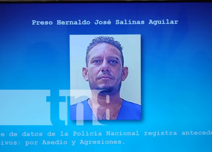 Foto: Capturan al agresor que golpeó y gritó a su madre en Managua Foto: Capturan al agresor que golpeó y gritó a su madre en Managua