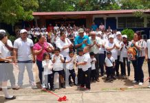 Nandaime: Colegio Emilio Juárez recibe inversión y notables mejoras Foto: Remodelación de colegio en Nandaime / TN8