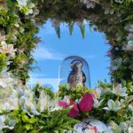 Santo Domingo de Guzmán desciende a Managua entre fe, tradición y colorido Foto: Devoción por Santo Domingo en Managua / TN8