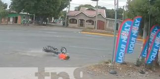 Foto: Accidente con motos en Managua / TN8