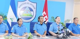 Foto: Presentación de informe por parte del MINT Nicaragua / TN8