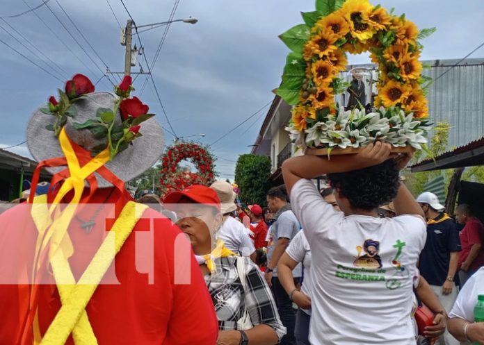 Foto: Santo Domingo de Guzmán en los barrios orientales de Managua / TN8 Foto: Santo Domingo de Guzmán en los barrios orientales de Managua / TN8