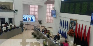 Foto: Sesión parlamentaria en Nicaragua / TN8