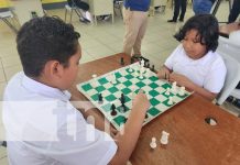 Foto: Ajedrez en colegios de Managua / TN8