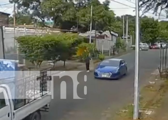 Foto: Robo de televisor a plena luz del día en Bello Horizonte, Managua / TN8