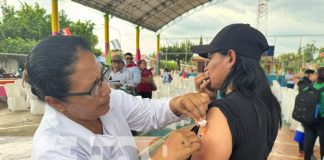 Foto: Vacunación contra la fiebre amarilla desde Somotillo, Chinandega / TN8