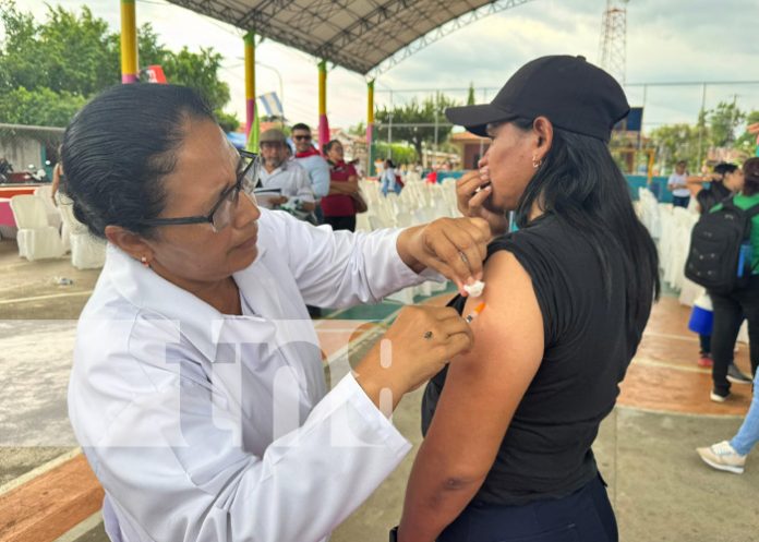 Foto: Vacunación contra la fiebre amarilla desde Somotillo, Chinandega / TN8 Foto: Vacunación contra la fiebre amarilla desde Somotillo, Chinandega / TN8