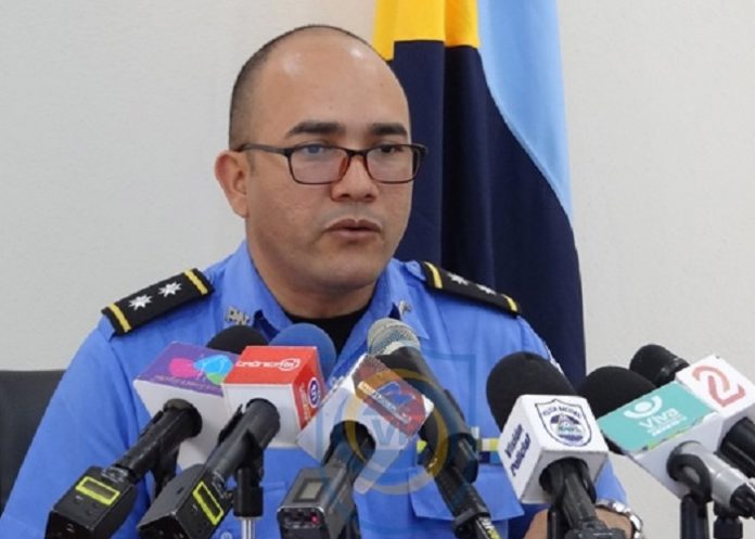 Foto: Comisionado Victoriano Ruiz Urbina, uno de los jefes policiales de Nicaragua