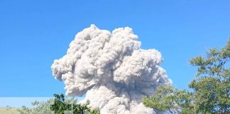 Foto: Actividad en el Volcán Telica / TN8
