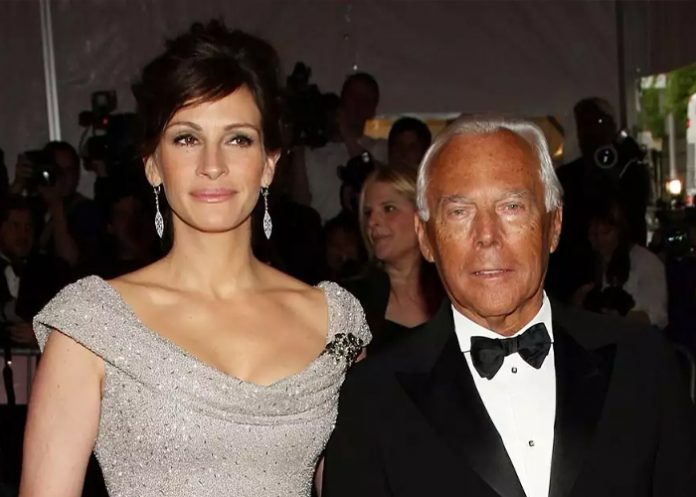 Foto: Despiden a Giorgio Armani /cortesía Foto: Despiden a Giorgio Armani /cortesía