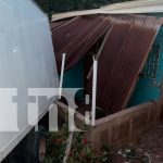 Camión pierde el control e impacta contra vivienda en Juigalpa Foto: Camión con fallas mecánicas retrocede y choca contra hogar familiar/TN8