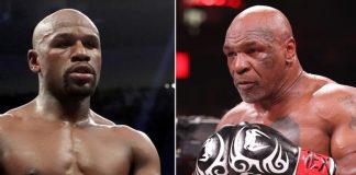Foto: Mike Tyson y Floyd Mayweather /cortesía