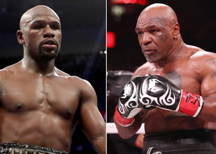 Foto: Mike Tyson y Floyd Mayweather /cortesía Foto: Mike Tyson y Floyd Mayweather /cortesía