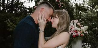 Foto: Taylor Swift y Travis Kelce /cortesía